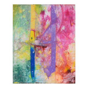 Parallel - Abstract Expressionist Composition in Acrylic on Canvas by Charles David Francis