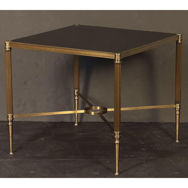 A fine occasional, end, or side table of grand scale, circa 1960s, produced in Italy for the Savoy Hotel in London -...