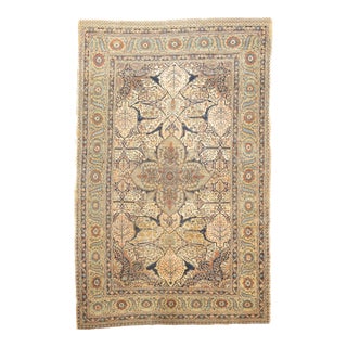 Antique Persian Haji Jalili Tabriz Rug 7'10'' X 12'2'' For Sale