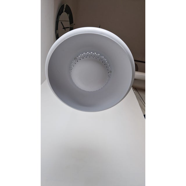 Fior di Loto Pendant Lamps in White Lacquered Metal by Afra & Tobia Scarpa for Flos, 1960s, Set of 2 For Sale - Image 11 of 18