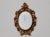 19th century French Rococo Style gilt wall mirror. This is a beautifully Decorative Rococo gold plastic molded frame...