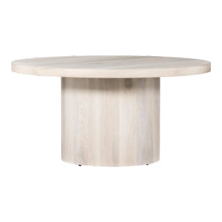 Four Hands Hudson Round Dining Table, Ashen Walnut For Sale