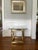 Beautiful 1970's glass and brass square coffee table by Mastercraft. Brass square profile with thick 3/4 inch chamfered...