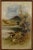 Two Early Massachusetts Paintings Boy fishing "Beaver Pool" - "The Conway" 1897 Pair of early Massachusetts paintings on...