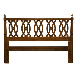 Thomasville Furniture Milano Collection Italian Mediterranean Style Queen Size Headboard 532-55 For Sale