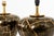 Black Baluster Shaped Table Lamps in Glazed Black and Gold Ceramic, Set of 2 For Sale - Image 8 of 18