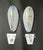 White 1960s Oval Murrine Sconces, a Pair For Sale - Image 8 of 8