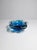 Bohemian Ashtray CZ with Cobalt Blue Flower, 1970s For Sale - Image 6 of 6