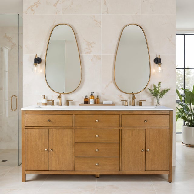 Upgrade your bathroom with the expertly crafted Butler Specialty Company Nora 72 Inch Double Sink Vanity, designed for...