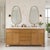 Upgrade your bathroom with the expertly crafted Butler Specialty Company Nora 72 Inch Double Sink Vanity, designed for...