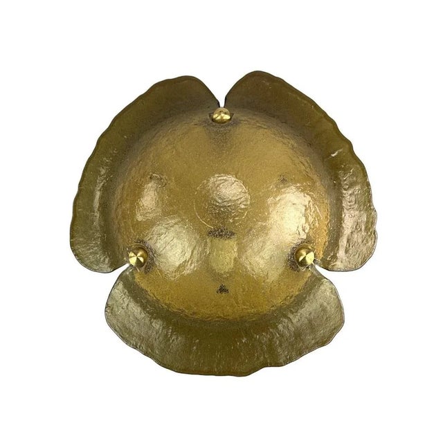 Mid-Century Space Age Ceiling Lamp in Glass from Peill & Putzler, 1970s For Sale - Image 12 of 13