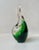 Holmegaard Green Flamingo Orchid Art Glass Vase by Per Lütken for Holmegaard, 1950s For Sale - Image 4 of 7