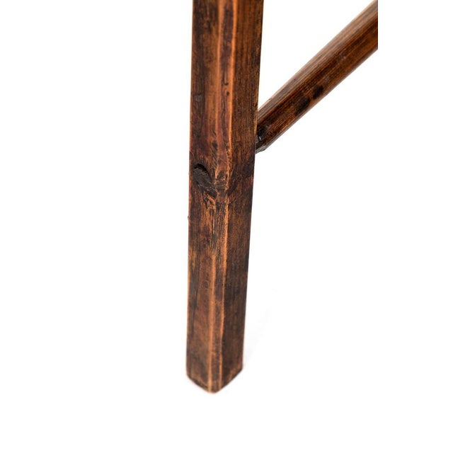 Wood Antique Walnut Cricket Table For Sale - Image 7 of 12
