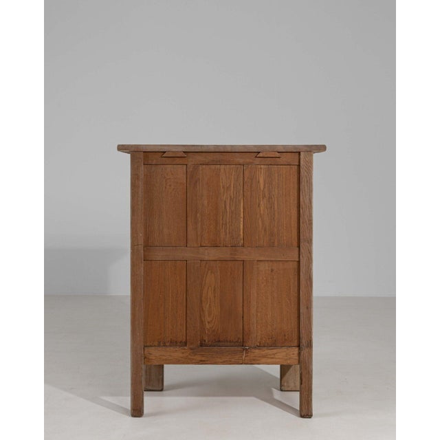 19th Century France Antique White Wood Storage Cabinets & Cupboards For Sale - Image 9 of 10