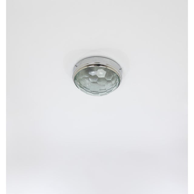 Ceiling Lamp with Faceted Glass by Pia Guidetti Crippa for Lumi, 1960s For Sale - Image 6 of 9