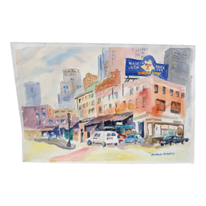 "Bostonia Cigars" Watercolor by Patricia McCarthy