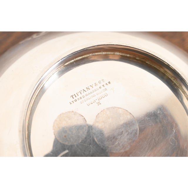 Metal Tiffany & Co. Art Deco Sterling Silver Fruit Bowl or Centerpiece Bowl For Sale - Image 7 of 9