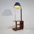 1930s Floor Lamp with Burl Table, 1930s For Sale - Image 5 of 17