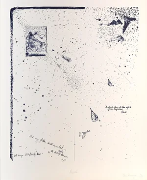 Pascal, Italo Scanga Lithograph, Signed and Numbered in Pencil