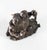 Metal 17th or 18th Century Chinese Sino-Tibetan Gilt Bronze Buddhist Makala Faced Deity Figure For Sale - Image 7 of 18