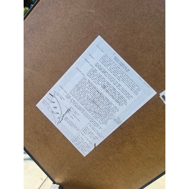 Silver Vintage 1980s Postmodern Infinity Ventura Floor Clock Attributed to Douglas Durkee Brushed Aluminum For Sale - Image 8 of 10