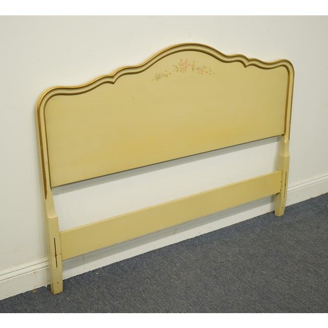 Drexel Furniture Cream / Off White Painted French Provincial Full Size