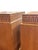 Wood Neoclassical Art-Deco Style Pair of Pedestals Stands With Greek Key Motif For Sale - Image 7 of 11