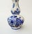 Antique Handmade Hand-Painted Delft Blue Delftware Knobbel Vase, Bulbous Bottle and Tulip Vase, Holland, 1920s, Set of 3 For Sale - Image 14 of 18