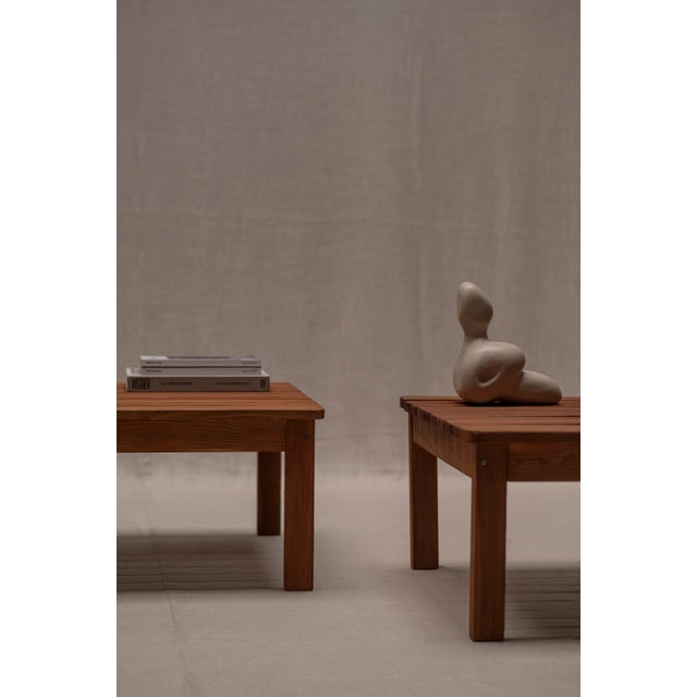 Modern Lattenbank Coffee Tables, 1960s, Set of 2 For Sale - Image 10 of 12