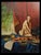 "Marriage of Figaro and Old Money" by Fazly Original Oil on Canvas Hand signed by the artist Image Size: 48" x 36" Framed...