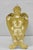 Gold Vintage Italian Hollywood Regency Gold Cast Plastic Magazine Rack Stand For Sale - Image 8 of 10
