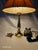 1990s Vintage Mid-20th Century Hollywood Regency Table Lamp Brass Candlestick Lamp For Sale - Image 5 of 10