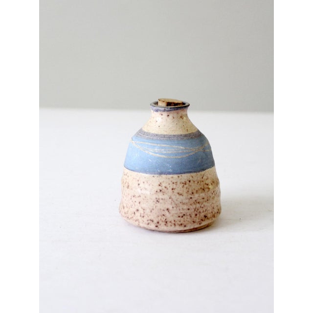Late 20th Century Vintage Studio Pottery Jar For Sale - Image 5 of 11