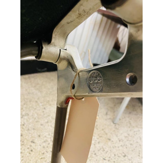 Forest Green Mid-Century Chair Model Dsc106 from Castelli, 1960s For Sale - Image 8 of 9