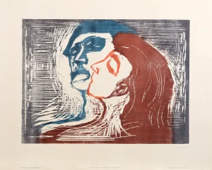 Edvard Munch, Head by Head, Poster