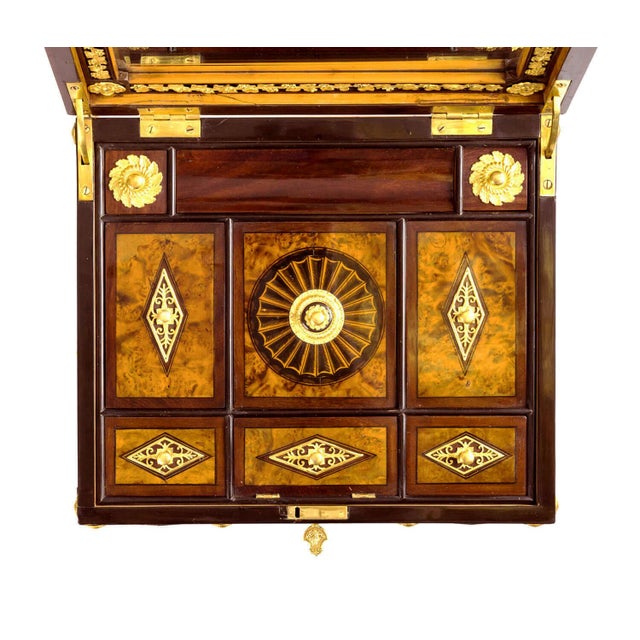 Early 19th Century Austrian Empire Sewing and Writing Box attributed to Franz D. Detler, Vienna, 1805-1820 For Sale - Image 5 of 10