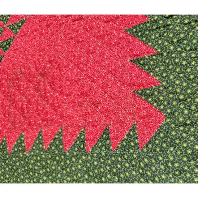 19Thc Baskets Quilt From Pennsylvania For Sale - Image 4 of 11