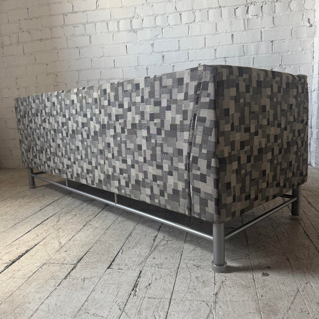 Contemporary 1990s Ettore Sottsass for Knoll Eastside Three Seat Sofa For Sale - Image 3 of 12