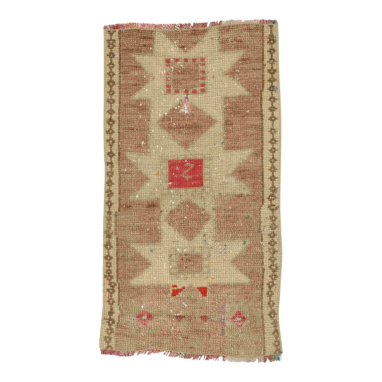 Vintage Mini Turkish Rug | Chairish