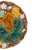 Victorian Wedgwood Majolica 'Vine & Strawberry' Plate on a Brown Ground, English, Ca. 1896 For Sale - Image 3 of 11