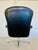 Mid-Century Danish Black Leather Swivel Chair by Bramin from Bramin For Sale - Image 13 of 18