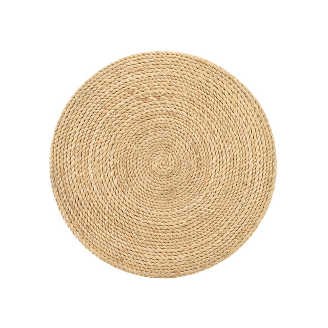 Contemporary Currey & Company Macati Rope Accent Table For Sale - Image 3 of 3