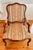 Ethan Allen **Pair of Ethan Allen Avignon French\-Style Upholstered Armchairs** For Sale - Image 4 of 7