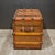Late 19th Century Late 19th A. E Meek Leather and Wood Cabin Trunk c.1880-1899 For Sale - Image 5 of 13