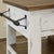 Greenview Kitchen Island - Distressed White - 39" For Sale In Chicago - Image 6 of 7