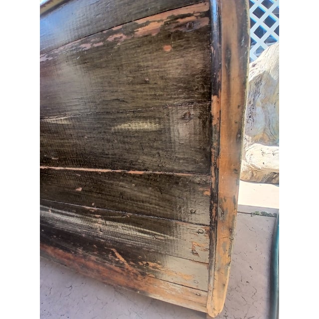 Late 19th Century Painted Pine Blanket Chest For Sale - Image 16 of 17