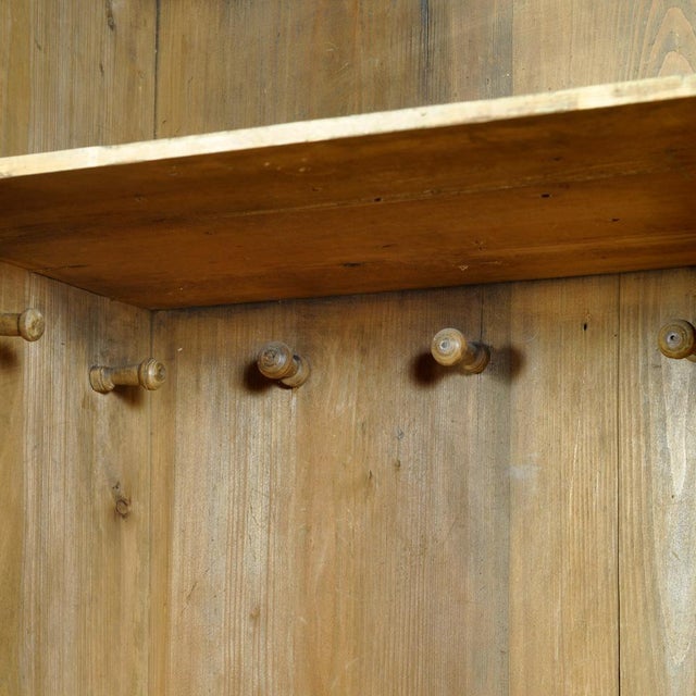 Brown German Bridal Cabinet, 1826 For Sale - Image 8 of 18