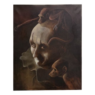 Peter Harskamp, the Hague, Netherlands, 1975, Oil on Canvas For Sale