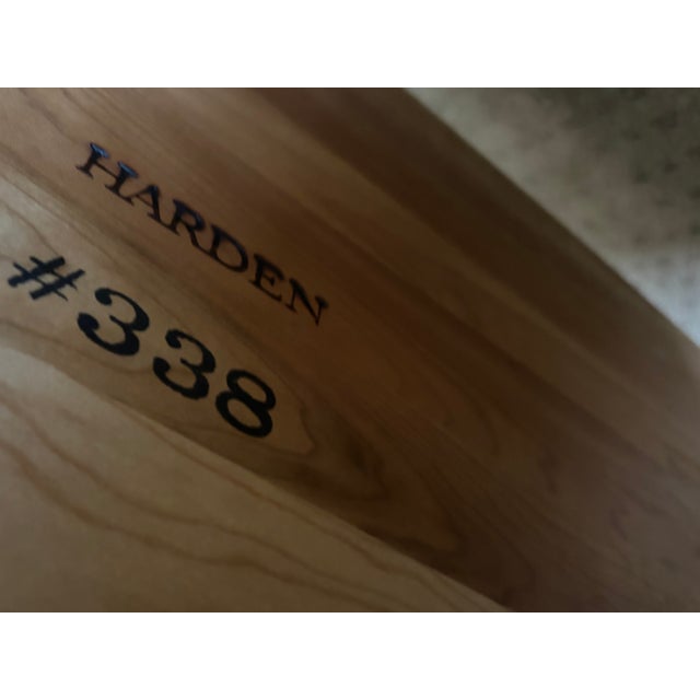 Brown Vintage Harden Solid Cherry Coffee Table With Arts & Crafts Detailing For Sale - Image 8 of 8
