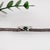 Contemporary Dainty Green Tourmaline Ring With Natural Diamond Accents in Solid 14k Gold, Size 6.75 For Sale - Image 3 of 6
